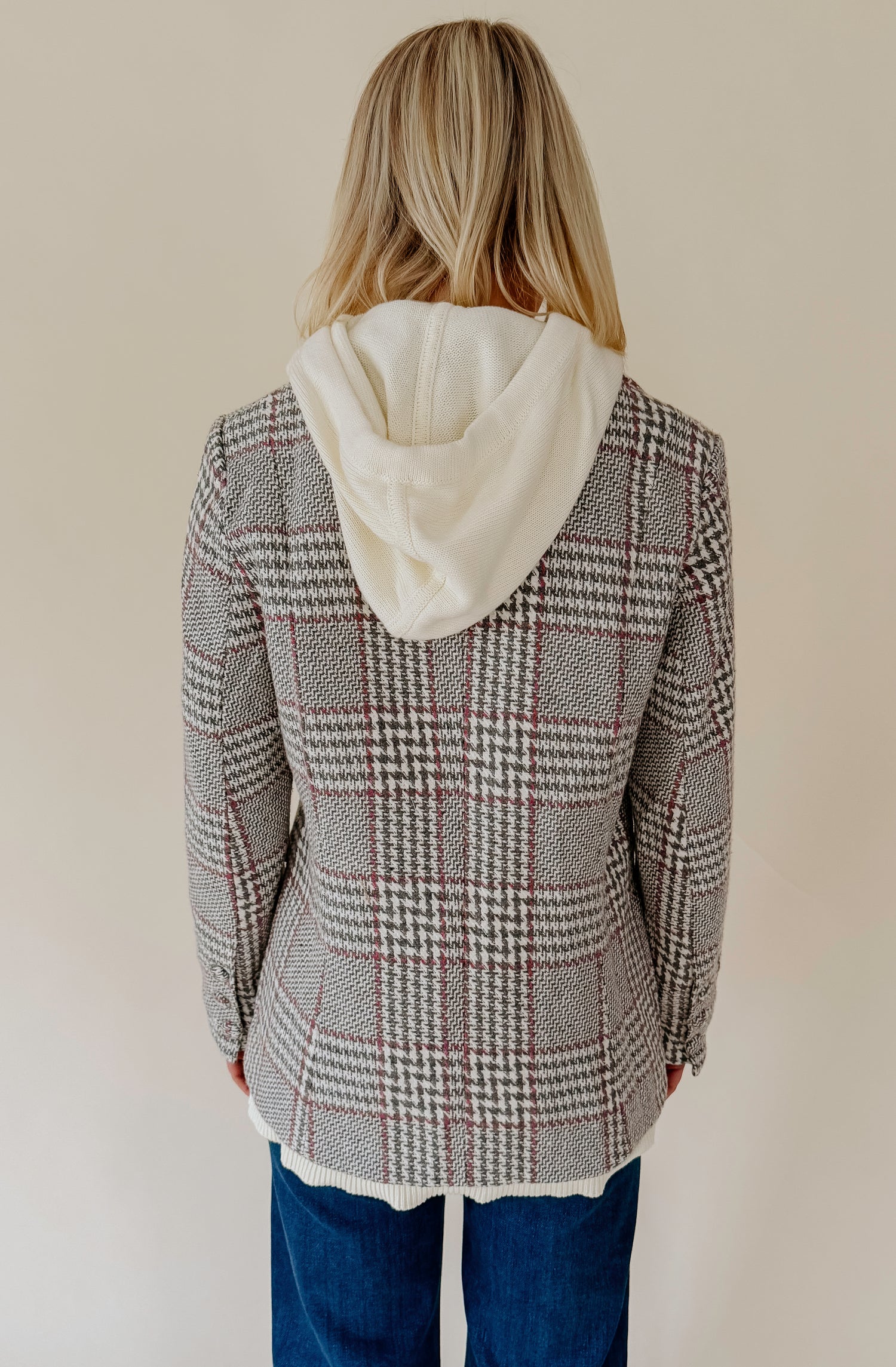 DOUBLE TROUBLE HOODIE BLAZER