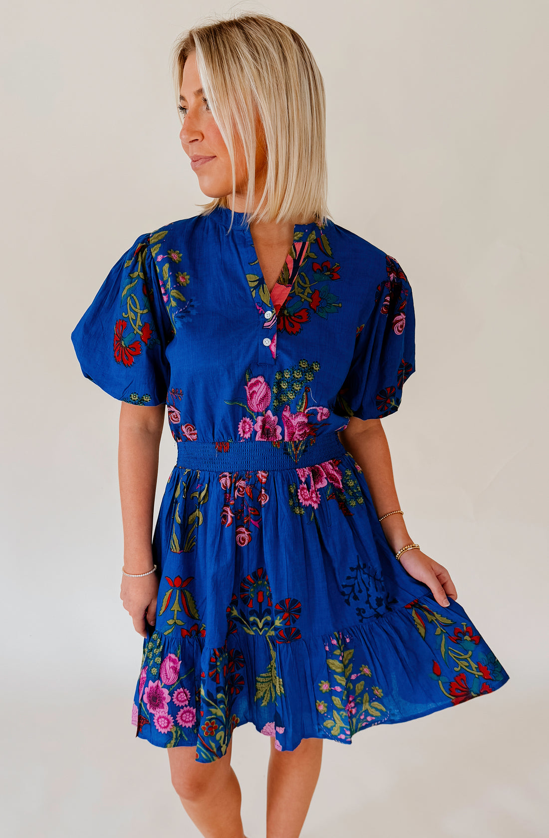 PRINTS &amp; THANK YOU FLORAL DRESS