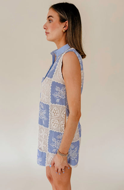 PATCHED TO PERFECTION PATCHWORK DRESS