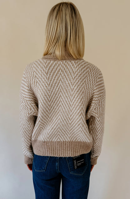 Z SUPPLY BALKAN FUNNEL NECK SWEATER
