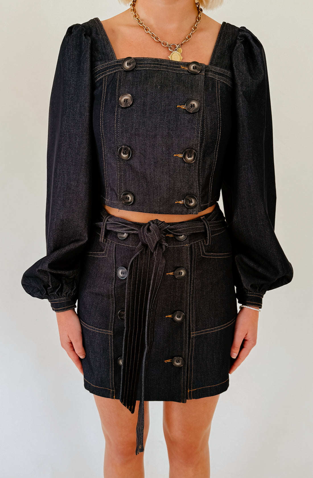 CIEBON MYERS DENIM TOP