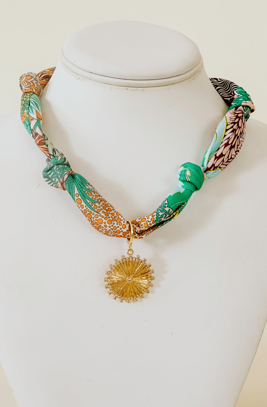 COIN SCARF NECKLACE