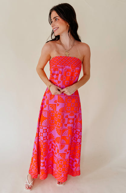 ZARIE STRAPLESS DRESS