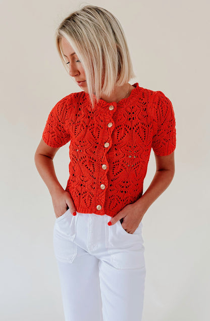 LETITIA BUTTONED CARDIGAN