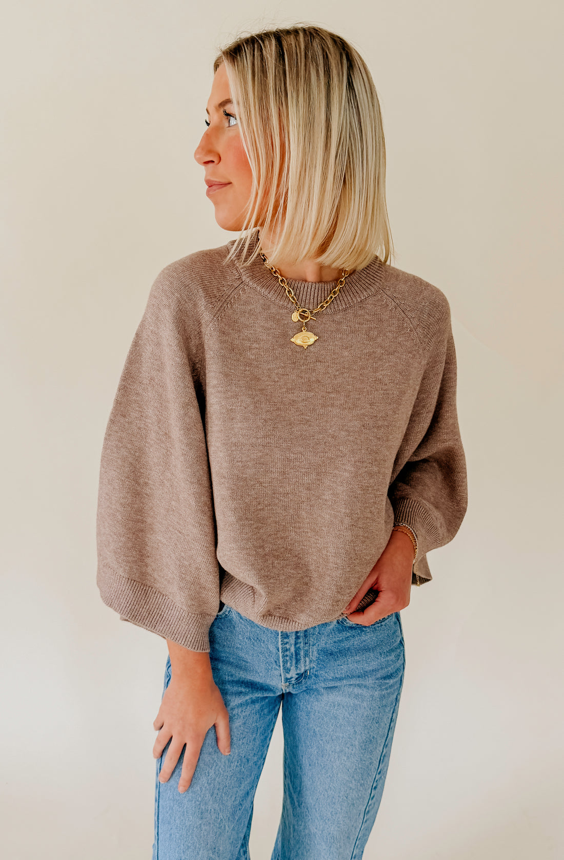 ENDLESS POSSIBILITIES RELAXED SWEATER