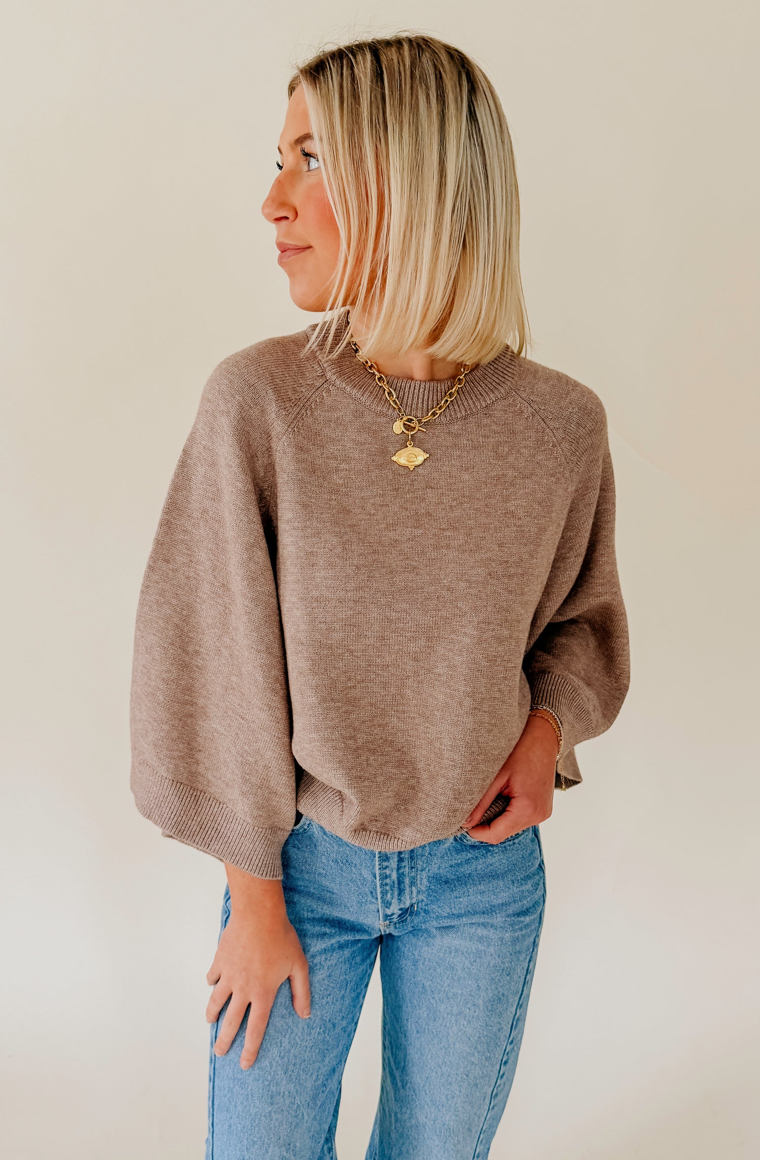 ENDLESS POSSIBILITIES RELAXED SWEATER