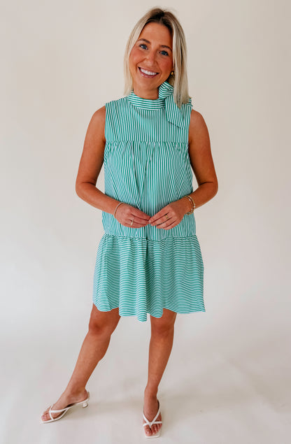 THE KELSON STRIPED DRESS