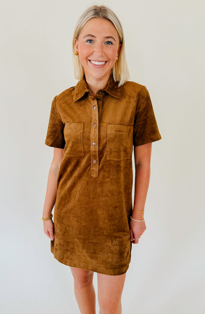 Z SUPPLY SYDNEY SUEDE DRESS
