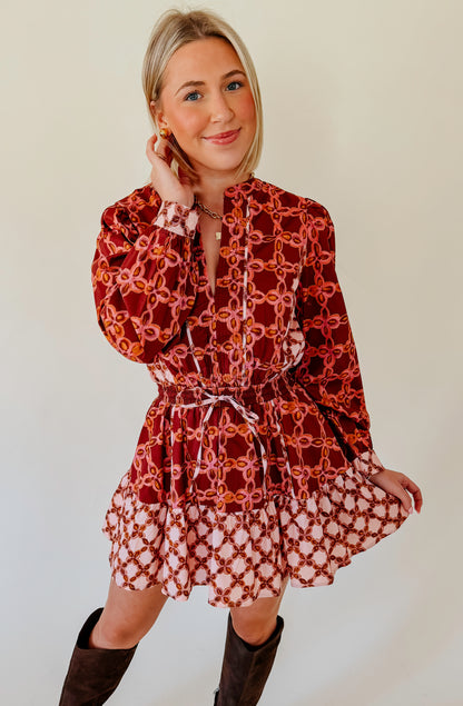 PLAY IT AGAIN MINI DRESS