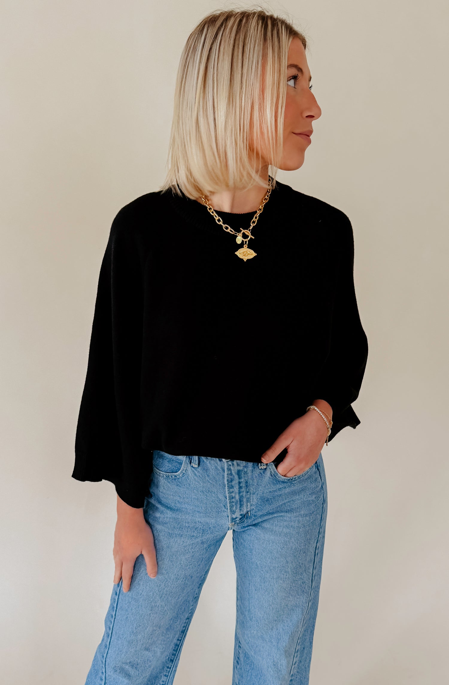 ENDLESS POSSIBILITIES RELAXED SWEATER