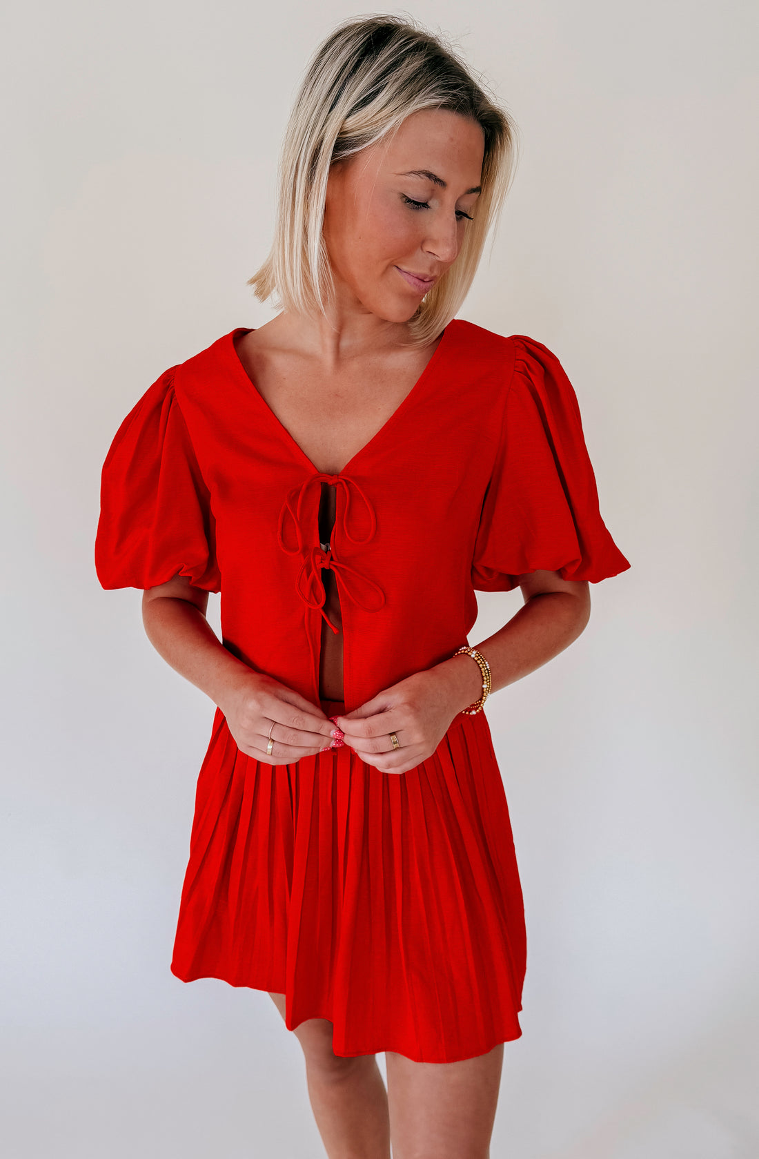 ARIA PLEATED SKIRT