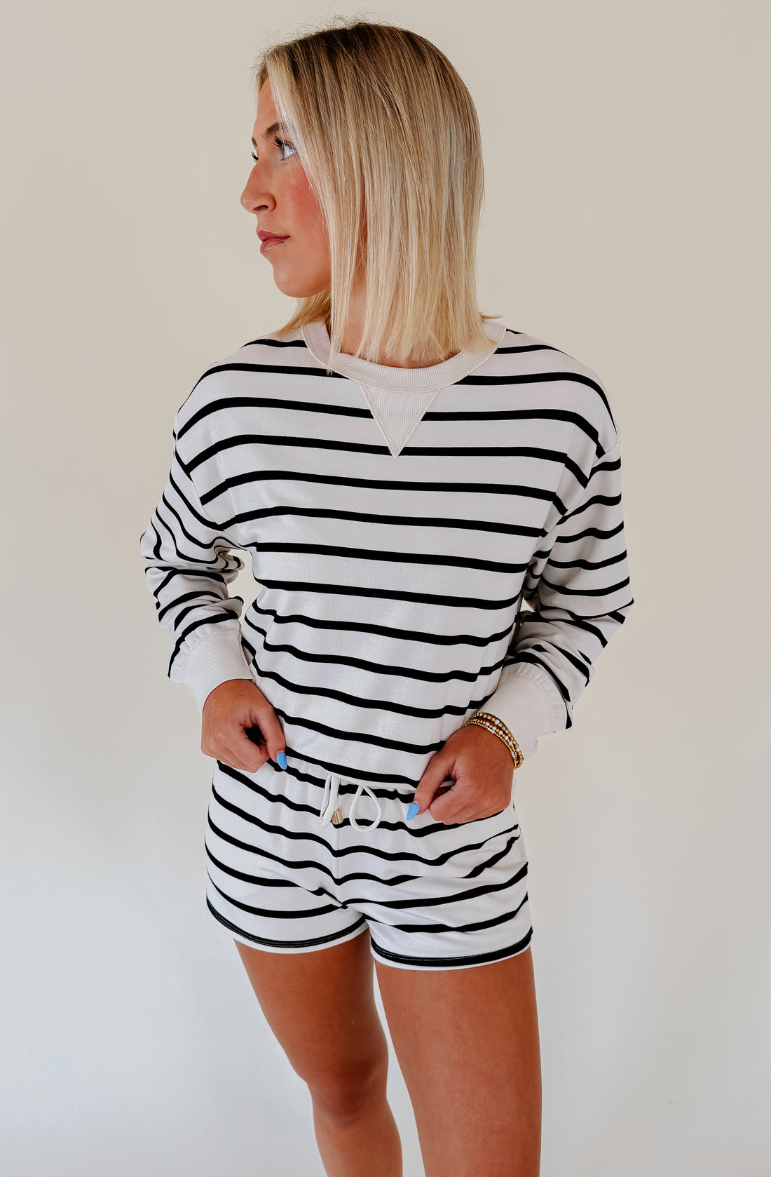Z SUPPLY STAND OUT STRIPED SWEATSHIRT