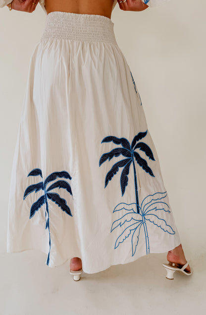 CIEBON NURI EMBROIDERED SKIRT