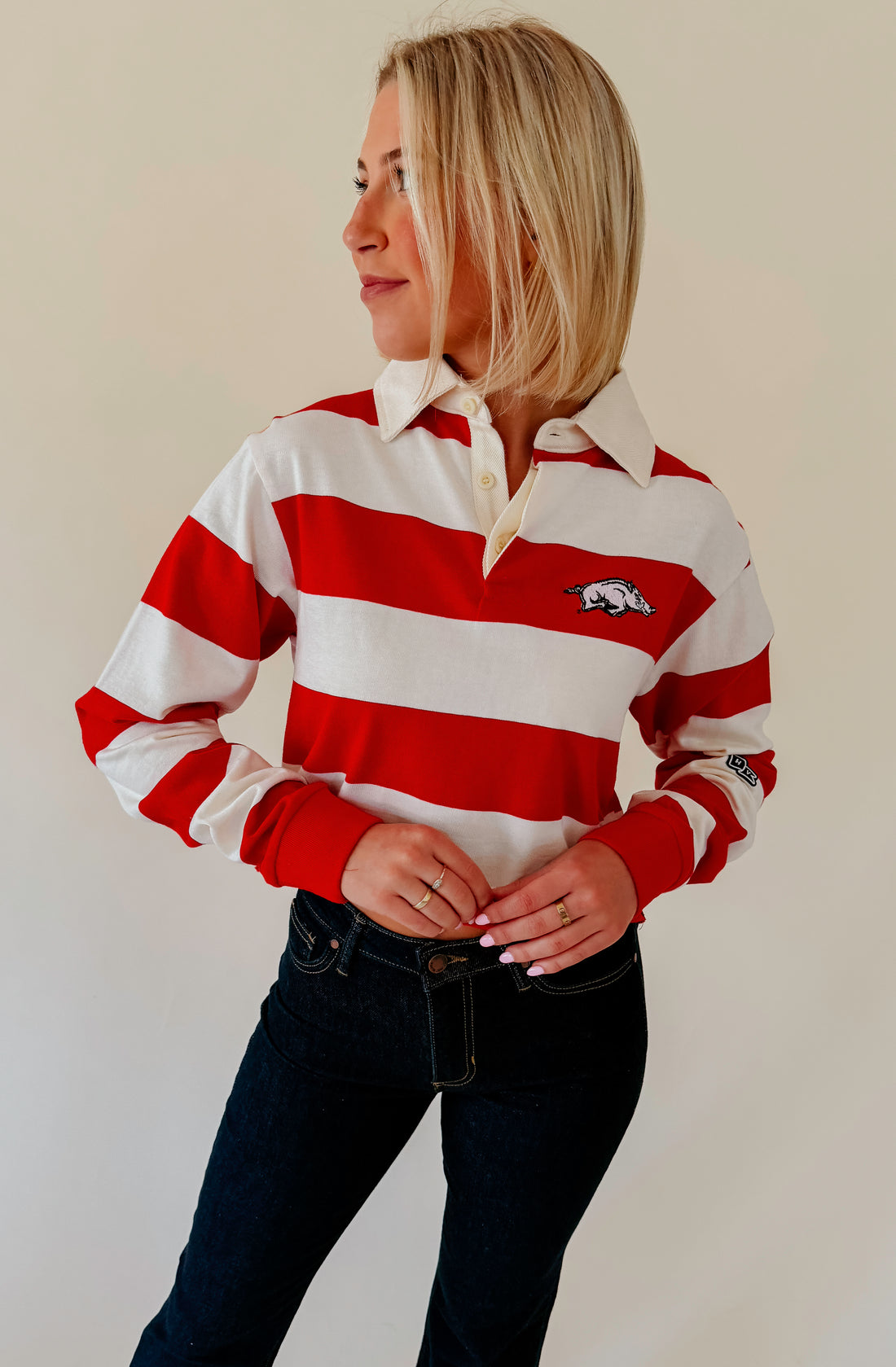 ARKANSAS RUGBY POLO SHIRT