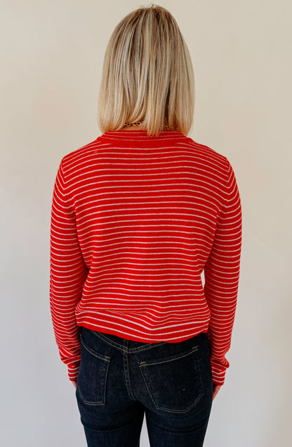 YOU CALLED IT STRIPED SWEATER