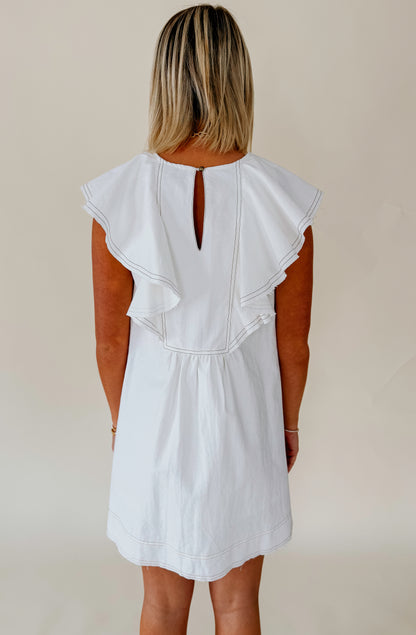 CALL YA LATER COLLARED DRESS