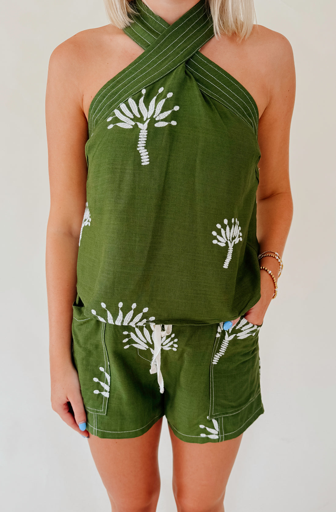 CIEBON ADARA EMBROIDERED TOP