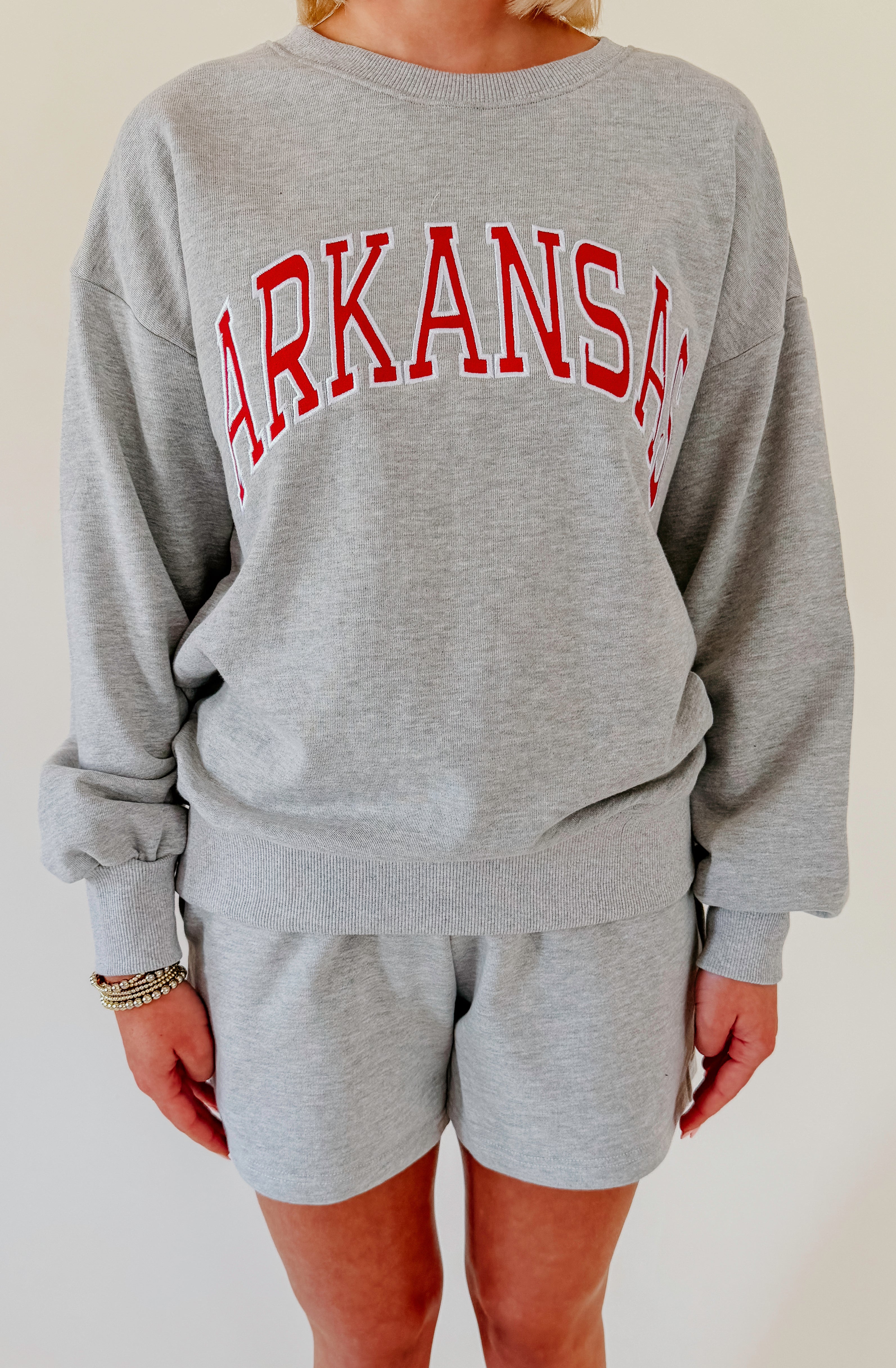 MALLORY ARKANSAS CREWNECK SWEATSHIRT