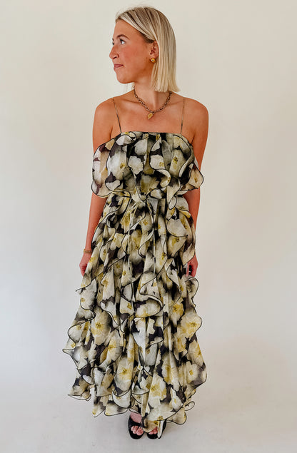 CIEBON IRINA RUFFLED DRESS