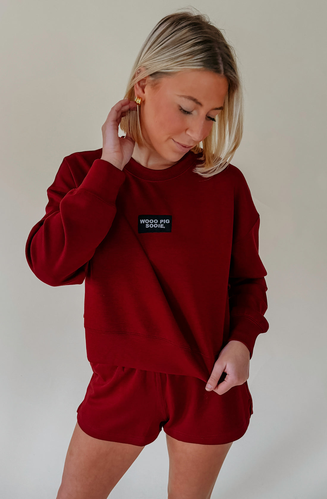 THE AVA AIRY ARKANSAS PATCH PULLOVER