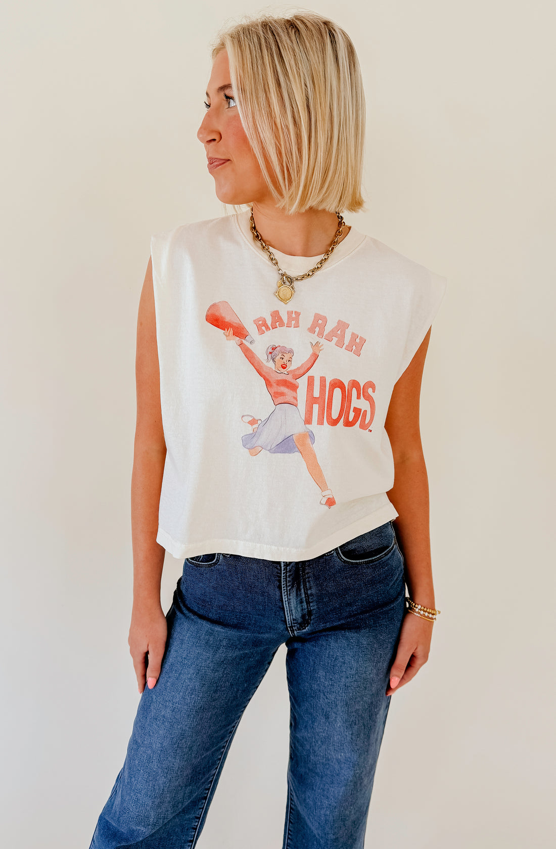 ARKANSAS RAH RAH RELAXED TANK