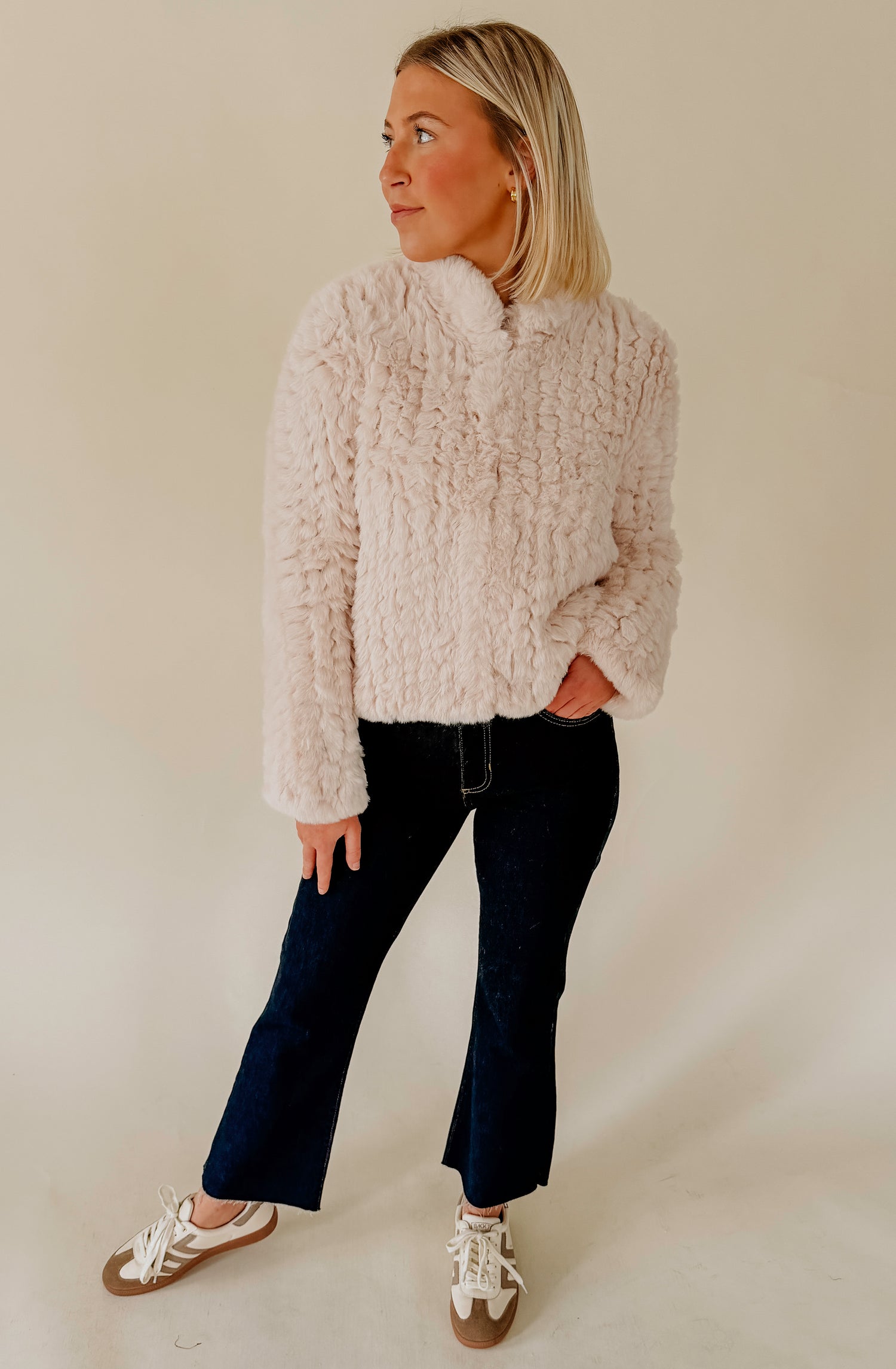 HEARTLOOM JELENA FAUX FUR JACKET