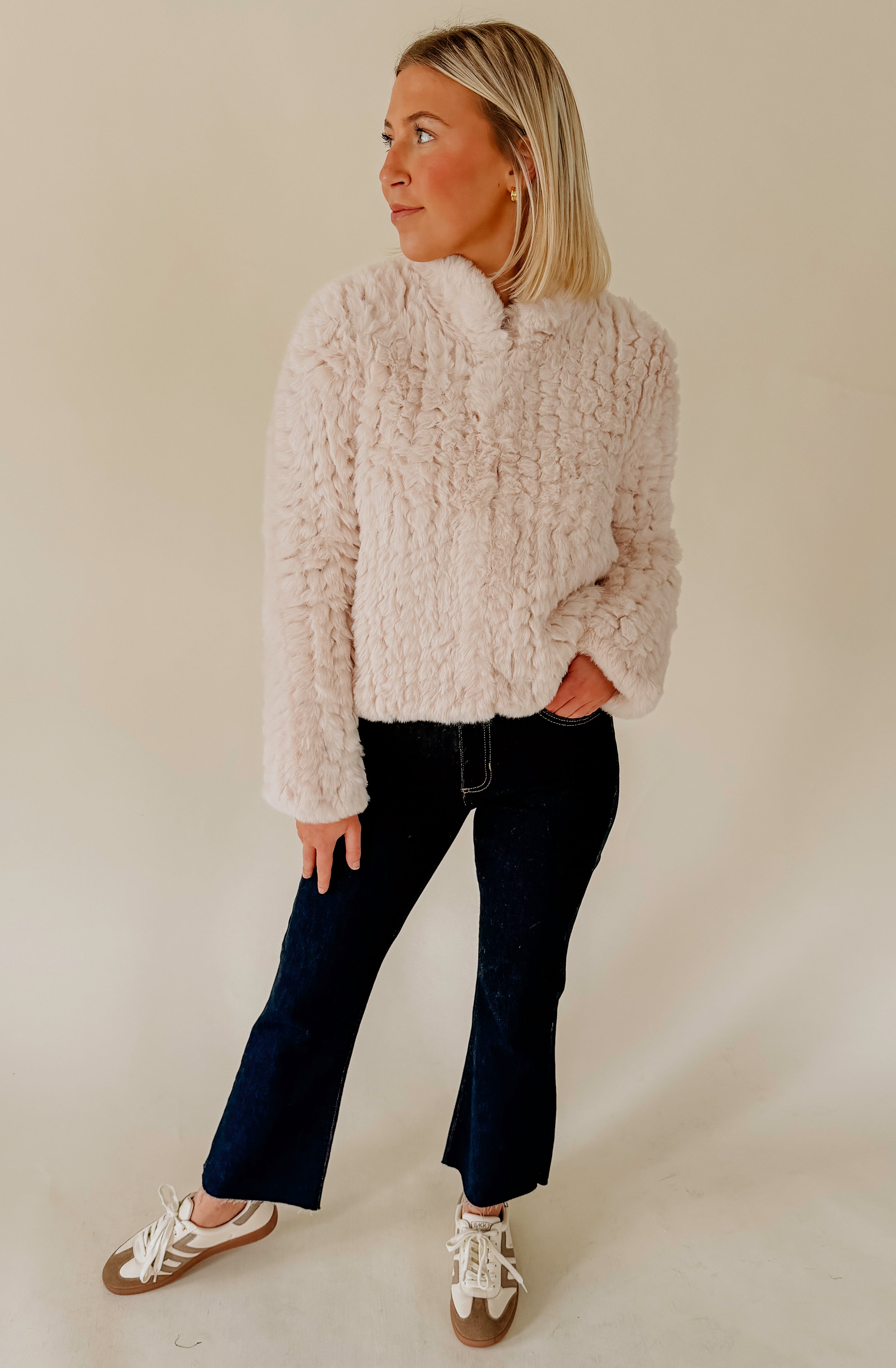 HEARTLOOM JELENA FAUX FUR JACKET