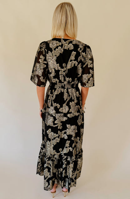 Z SUPPLY KIERA JACQUARD MAXI DRESS