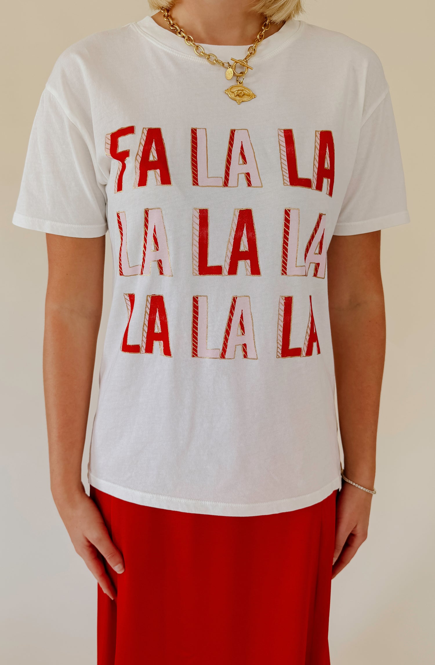 Z SUPPLY FALALALA BOYFRIEND TEE