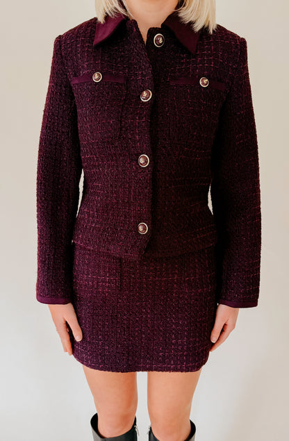 LINE AND DOT CHARLI TWEED JACKET