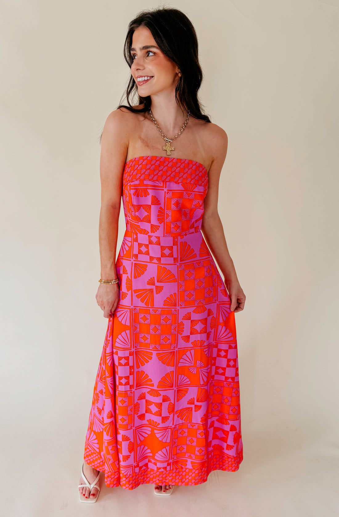 ZARIE STRAPLESS DRESS