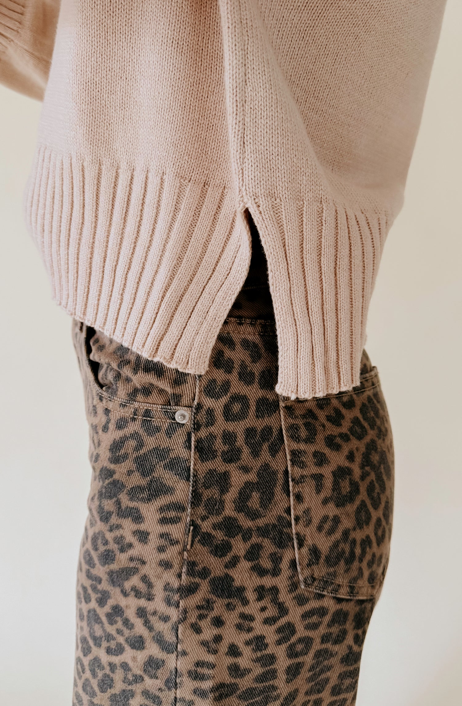 FOREVER WEAR MOCK NECK SWEATER