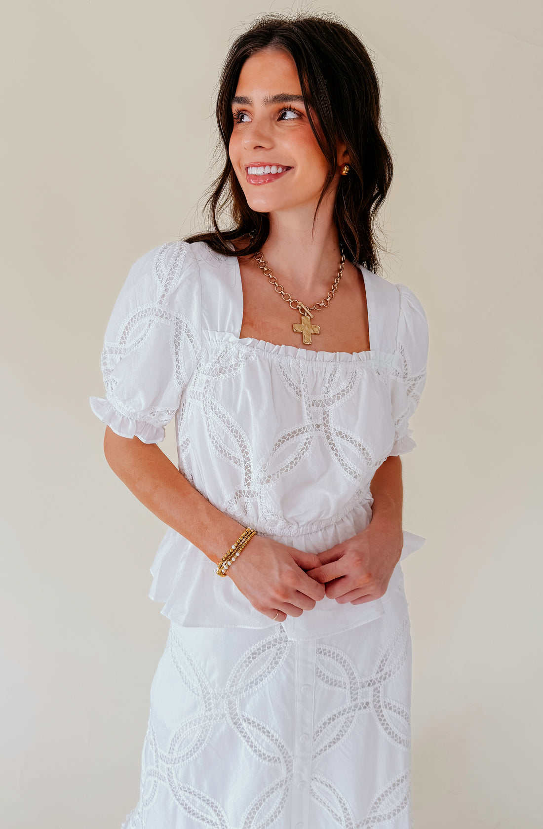 THE EMMY CROCHET BLOUSE