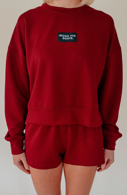 THE AVA AIRY ARKANSAS PATCH PULLOVER