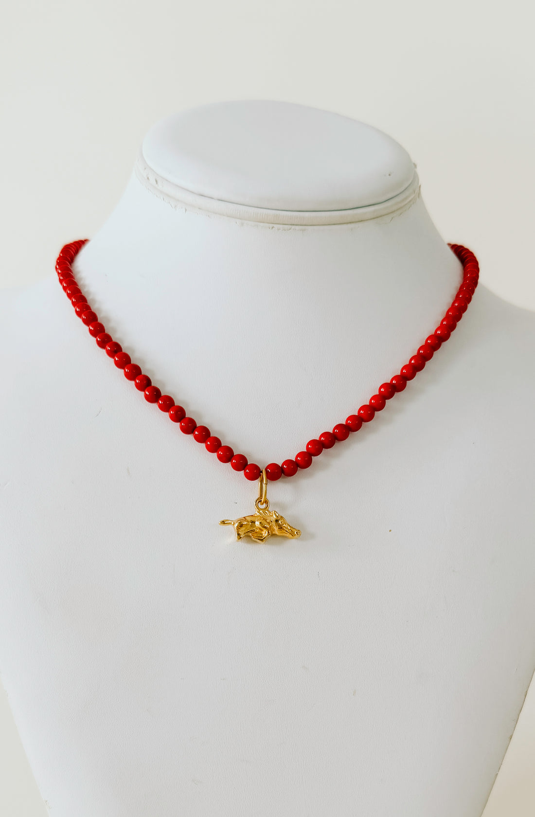 SUSAN SHAW ALYS WILD BOAR NECKLACE