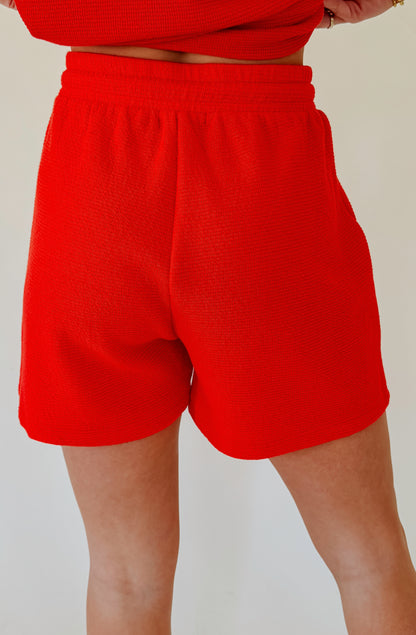 ON THE GO TIE WAIST SHORTS