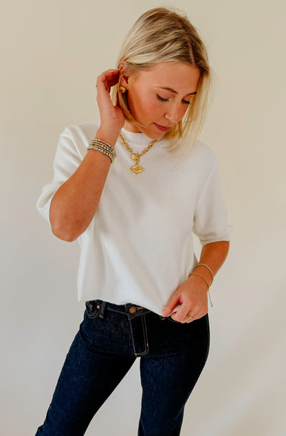 YOUR FAVORITE CREW NECK SWEATER
