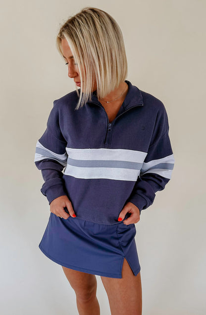 Z SUPPLY ALL DAY RUGBY QUARTER ZIP
