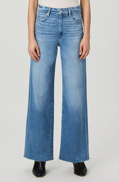 PAIGE ANESSA 31&quot; INCH RAW HEM DENIM