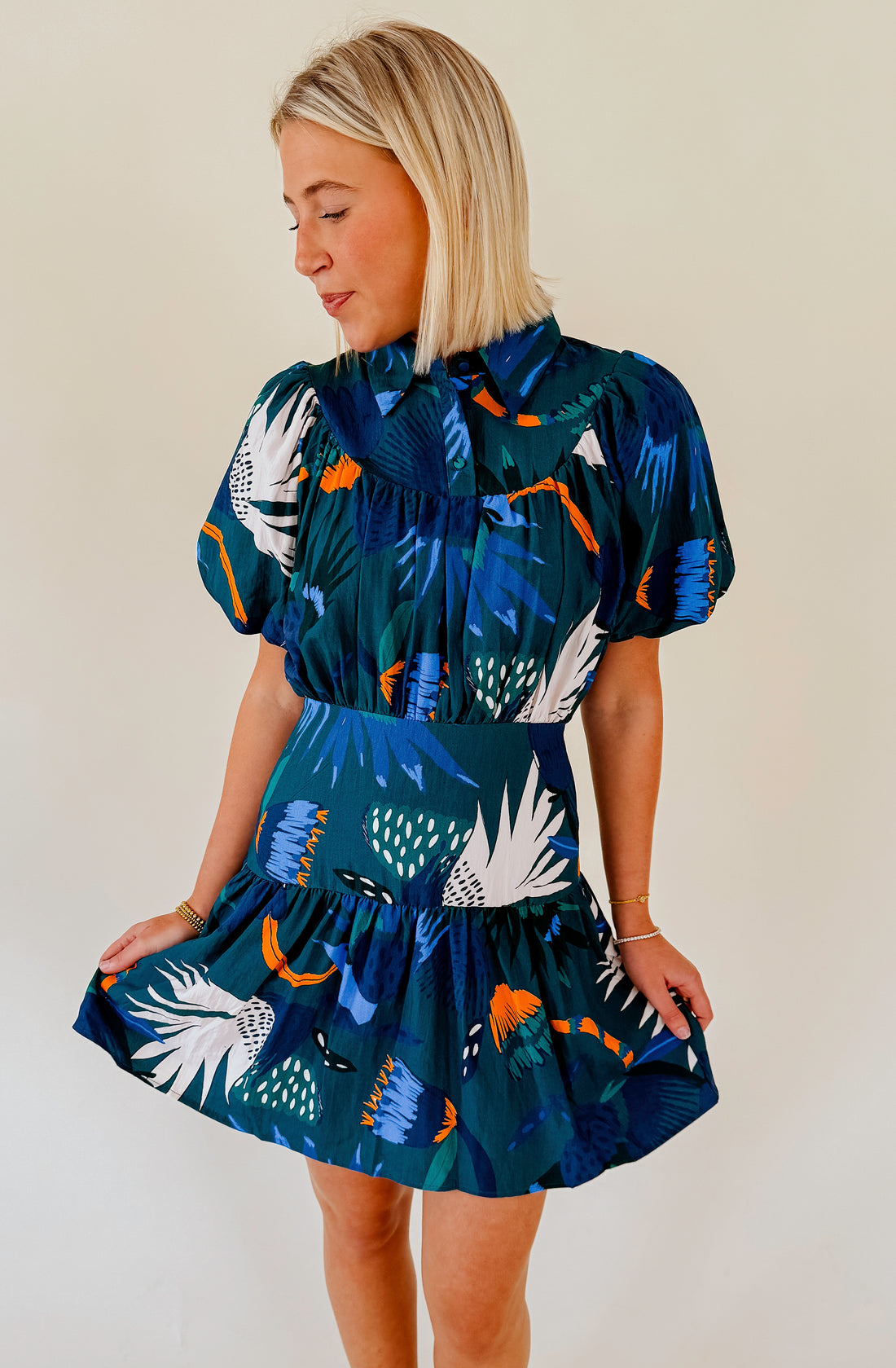 MADYSON PRINTED MINI DRESS