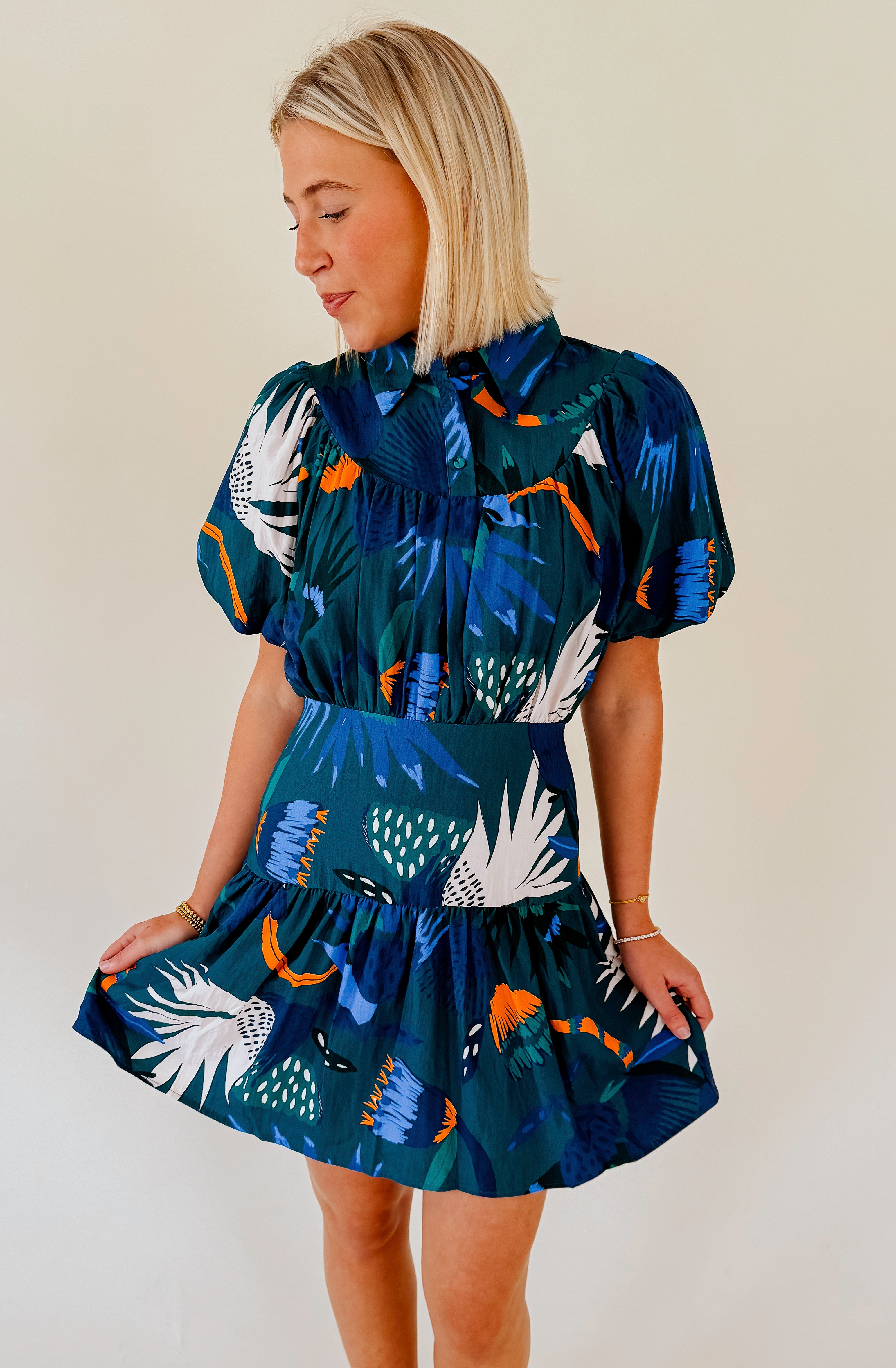MADYSON PRINTED MINI DRESS