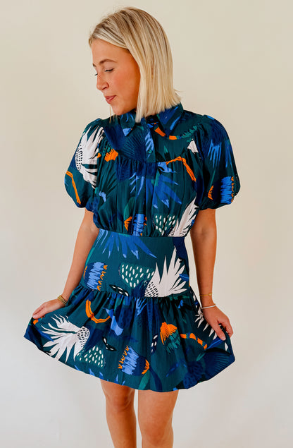 MADYSON PRINTED MINI DRESS
