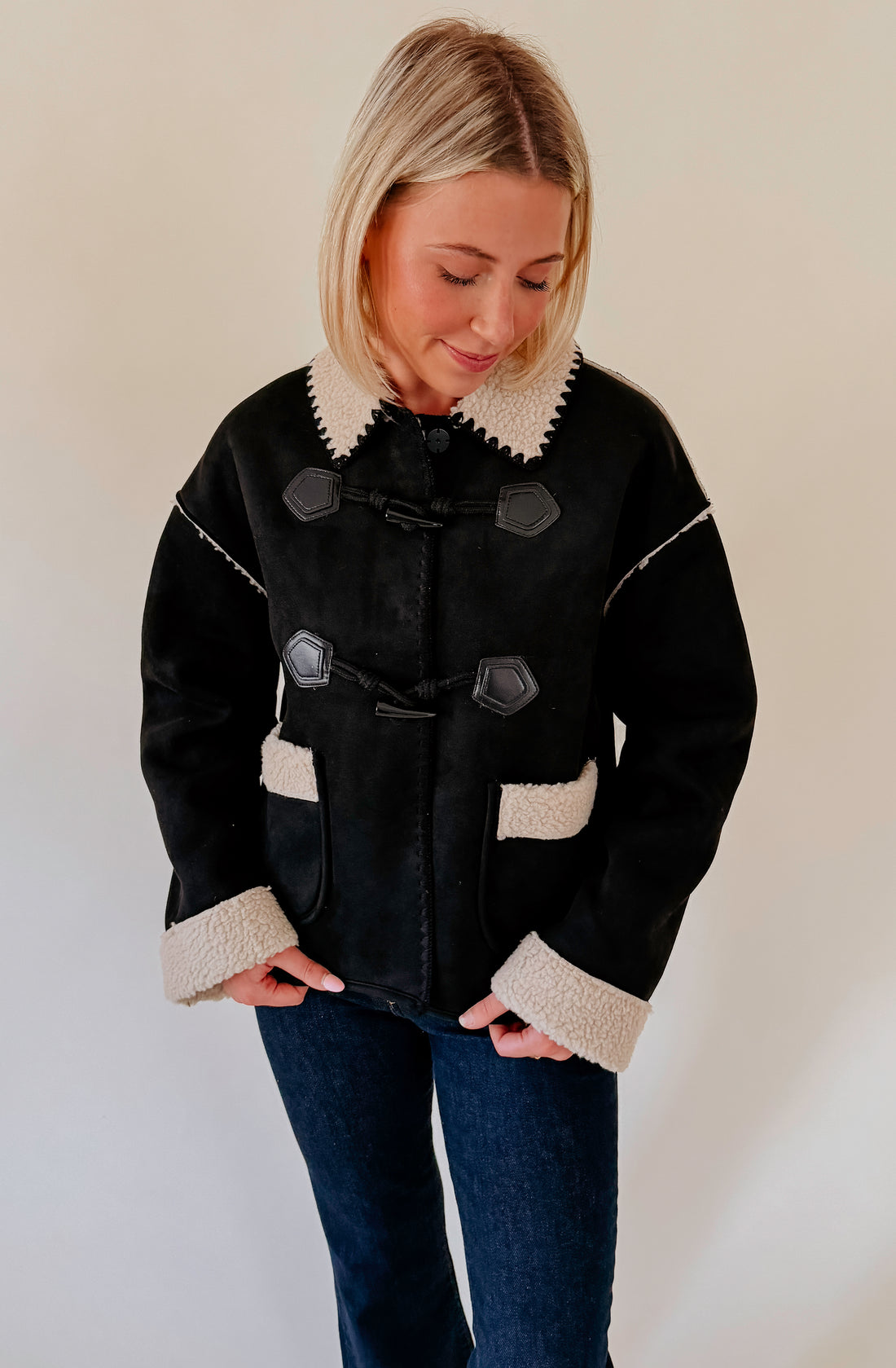 THE HAILEY SHERPA JACKET