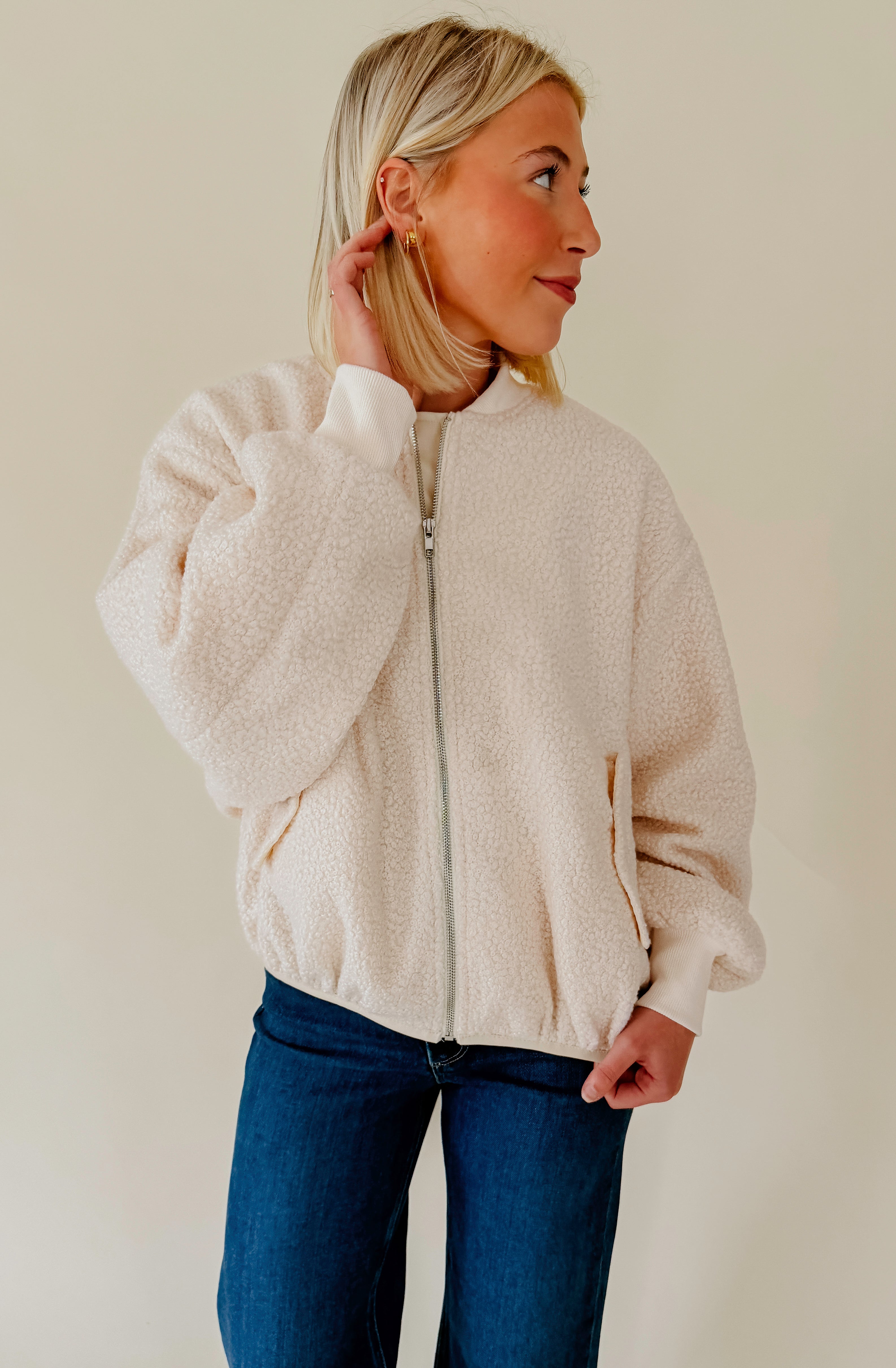 COZY UP SHERPA JACKET