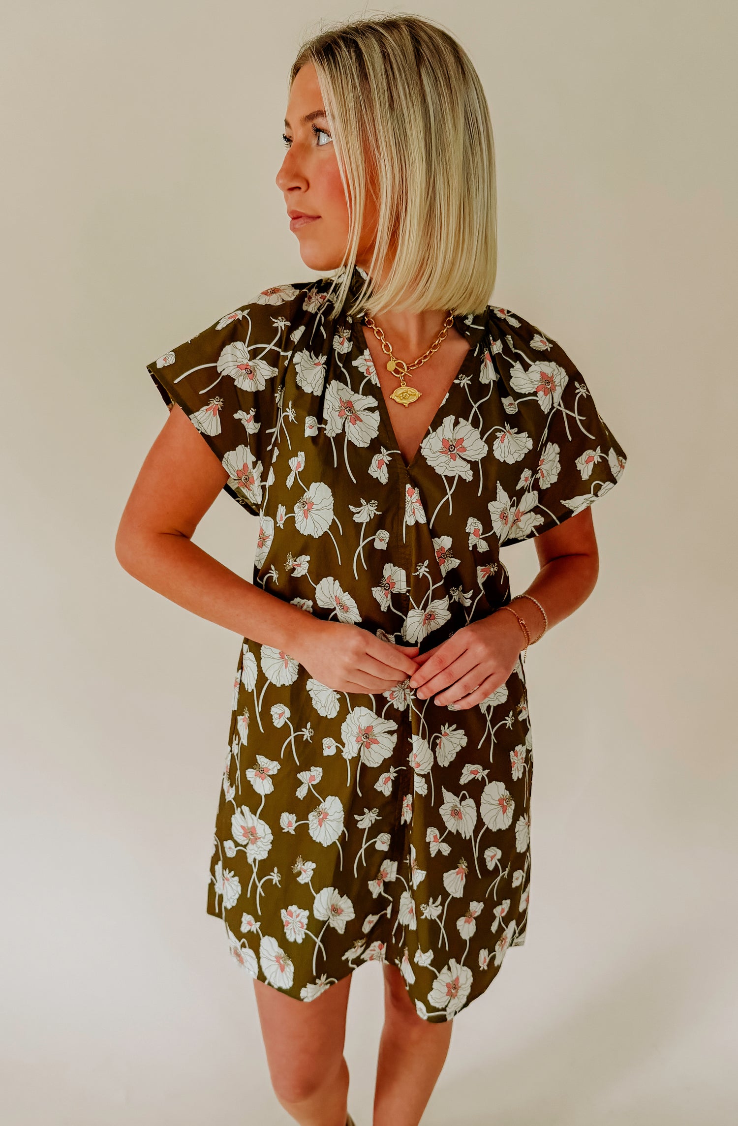 THE POPPY PRINTED DRESS