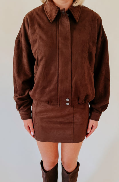 MY WISH SUEDE JACKET