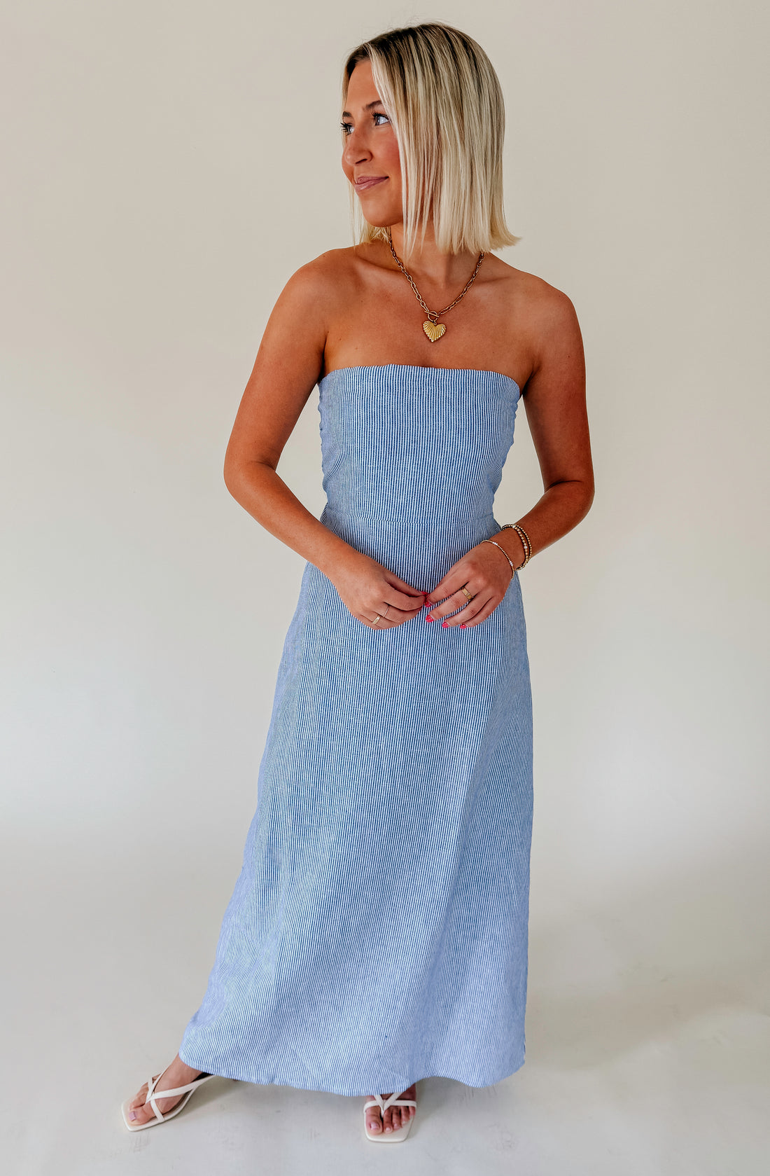 THE PORTLAND STRIPED DRESS