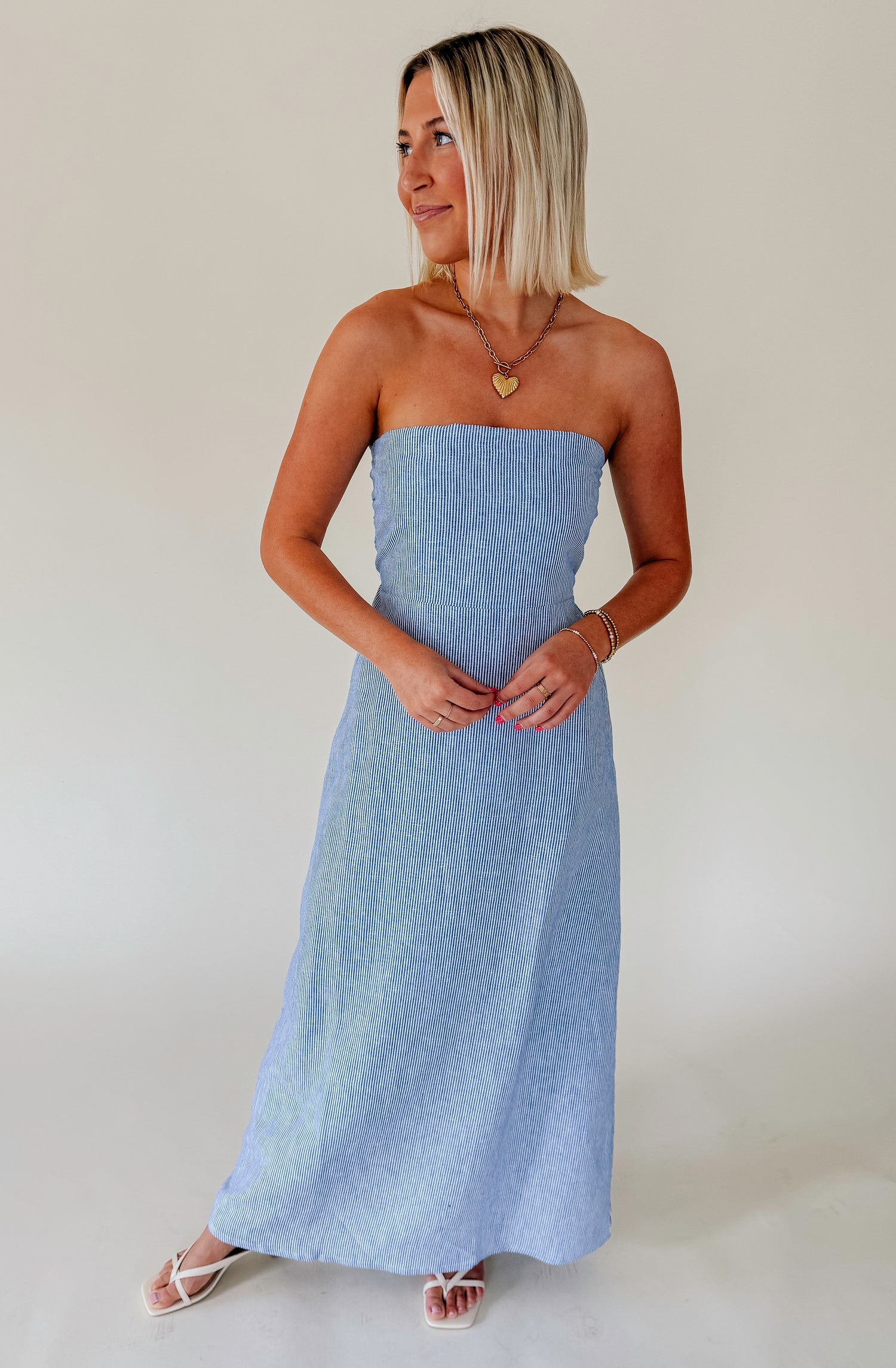 THE PORTLAND STRIPED DRESS