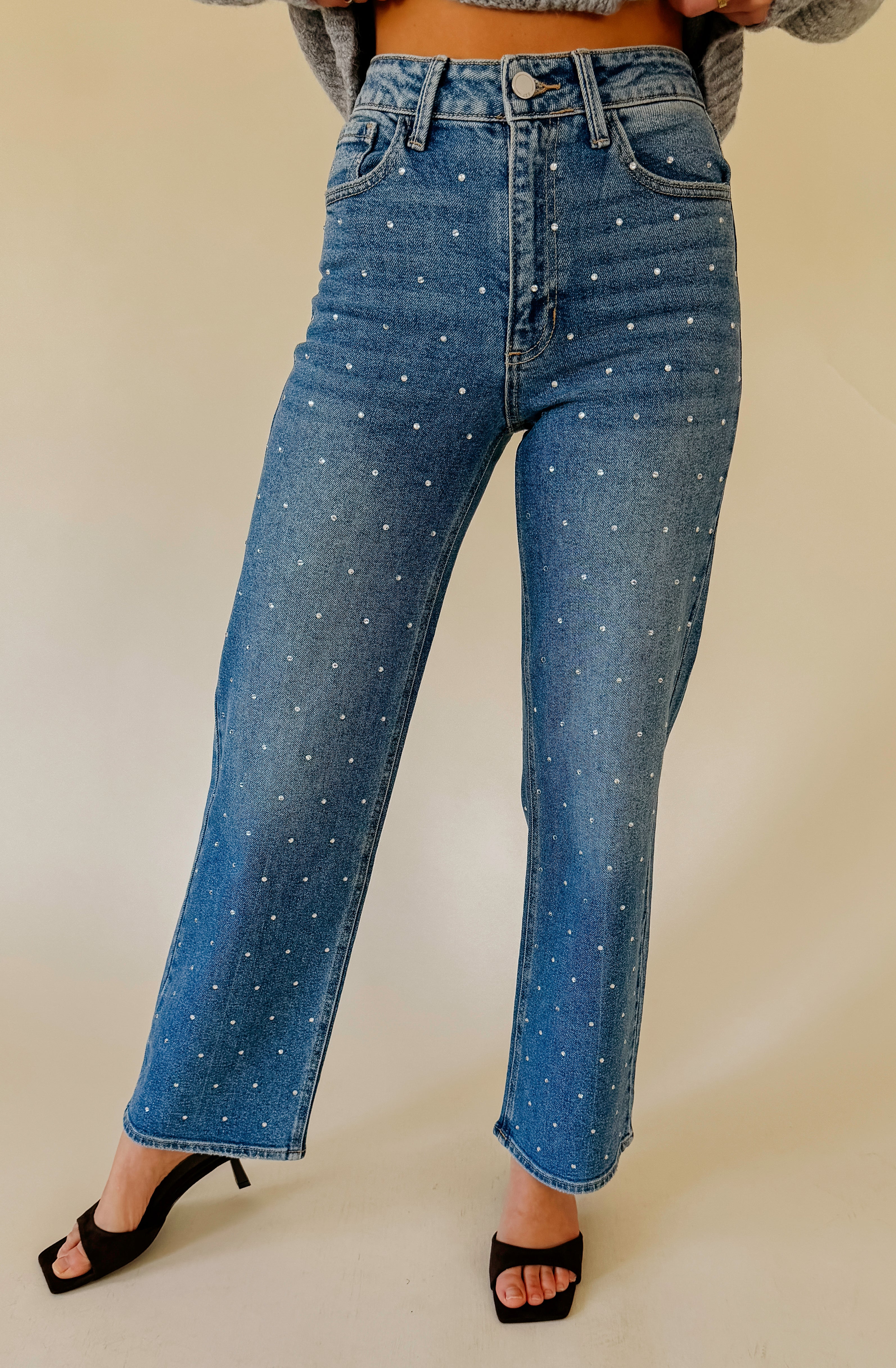 JBD HIGH RISE VINTAGE STRAIGHT DENIM