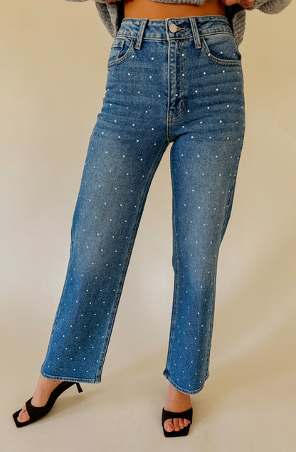 JBD HIGH RISE VINTAGE STRAIGHT DENIM